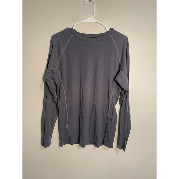 Icebreaker Skin200 100% Merino Wool Long Sleeve Base Layer Men’s Large - Picture 1 of 8